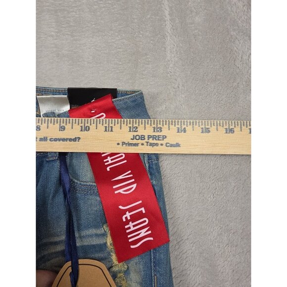 NWT VIP "Destructed Collection" Sculpting Stretch Distressed Jeans Size 00 - Picture 12 of 12